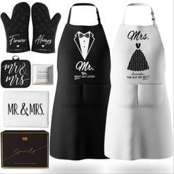 Fondblou Mr and Mrs Couples 8-Pack Gift Set