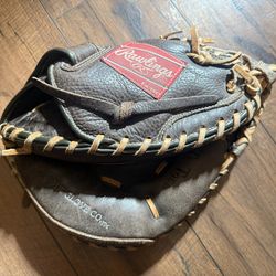 Rawlings PPE325BR Player Preferred Elite Baseball Catchers GLOVE Mitt RHT Broken In