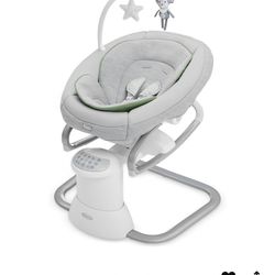 Graco Soothe My Way with Removable Rocker, Madden - Versatile Baby Swing & Portable Rocker