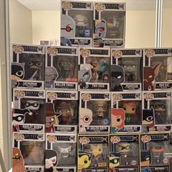 Batman The Animated Series Funko Pop Lot