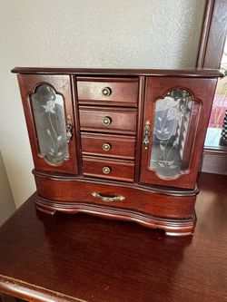 antique jewelry storage holder