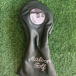 Malbon Golf Driver Headcover - Green