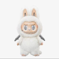 Labubu Zimomo Angel In The Clouds Large Vinyl Plush Doll Bear Popmart