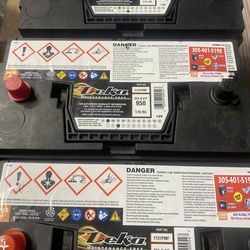 Used as a new truck battery, a 3-month warranty