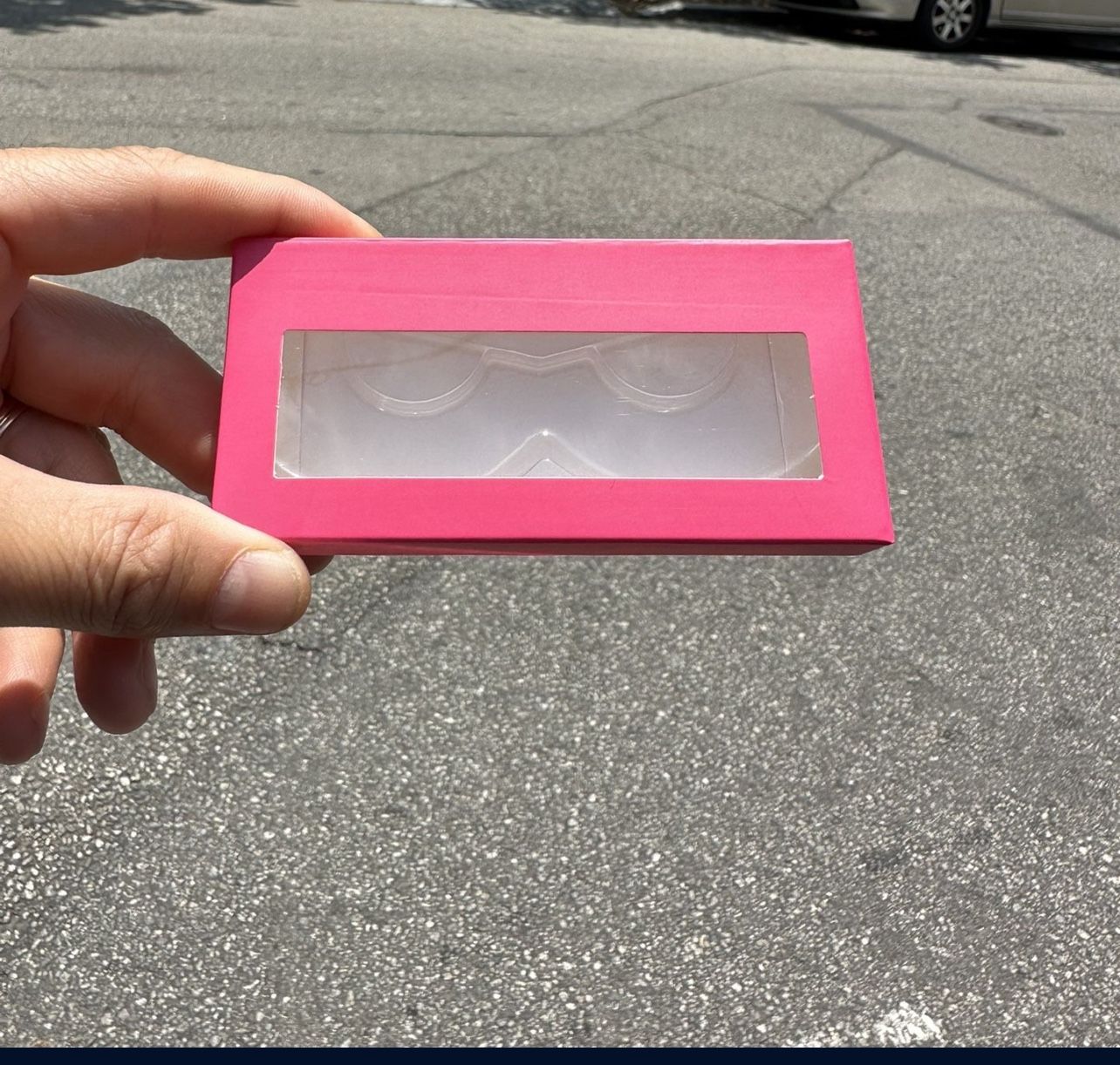 100 Pieces Soft Paper Lash Boxes Set, Eyelashes Packaging Box Empty Eyelash Boxes Lash Case Packaging