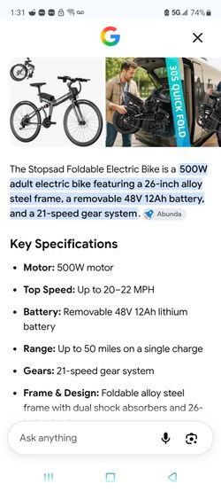 E bike
