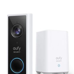 Eufy Security, Wireless Video Doorbell (Battery-Powered) with 2K HD