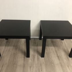 2 IKEA SMALL SIDE TABLES $5