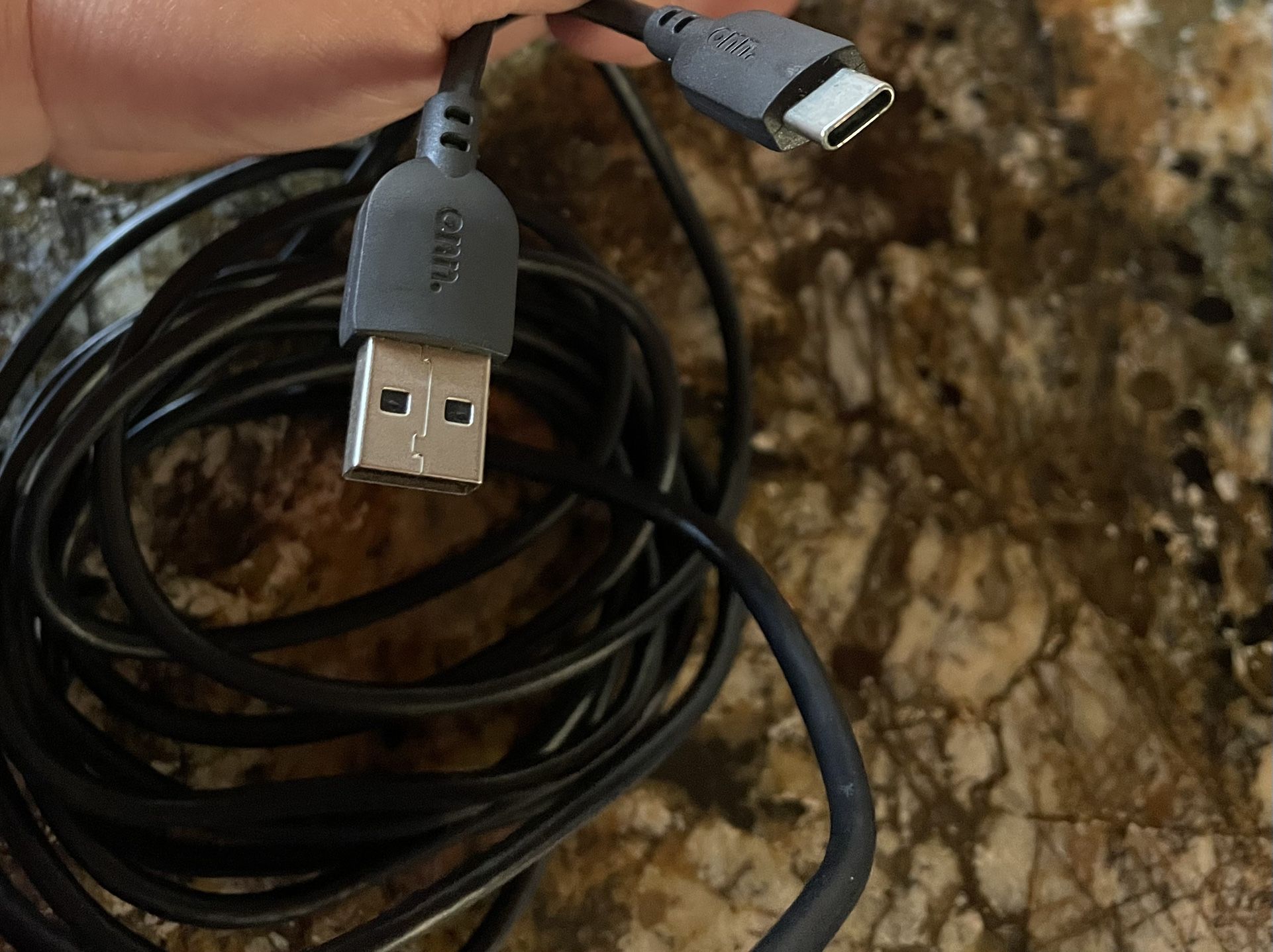 Onn 10 Foot USB To Usb-C Cable
