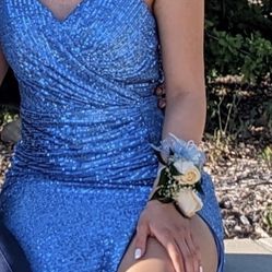 Glitter Prom Dress