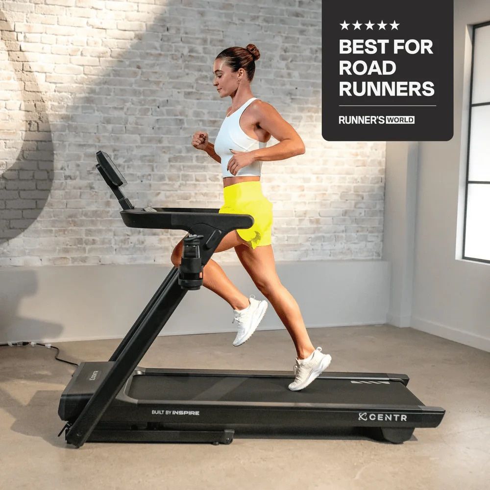 Centr Runr-S Folding Treadmill With 10” Touchscreen