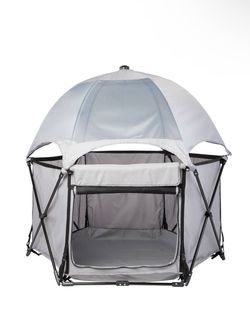 Top Paw Portable 28” Deluxe Shade Playpen