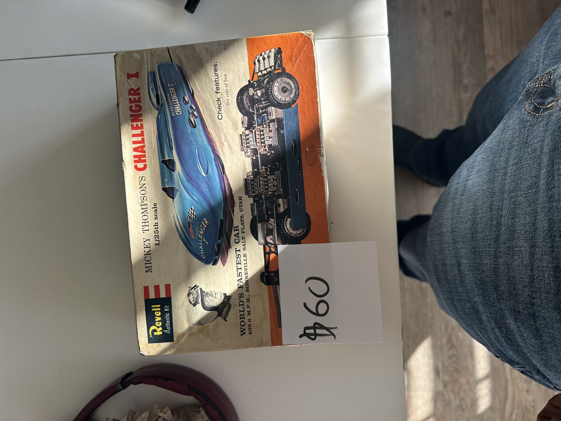 Revell 1:25 scale model kit of Mickey Thompson's Challenger I