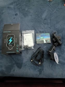 BothLin AUS15-PRO - Wireless 15W Car Charger with Auto-Clamp, Used