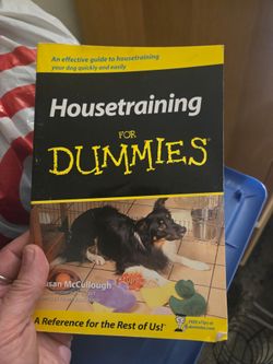 Housetraining  "For Dummies"