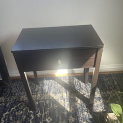 Small Black IKEA Expansion Desk 