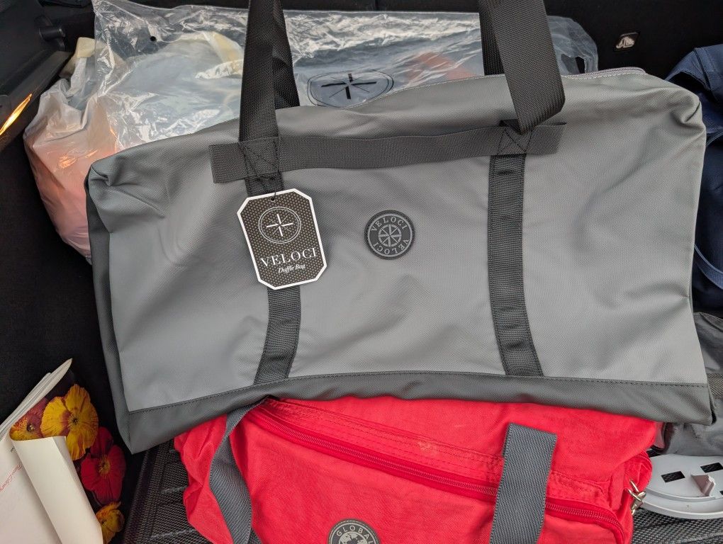 New duffle bag
