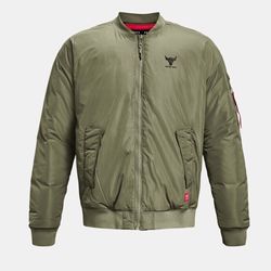 Under Armour Project Rock Insulated Men’s Large Bomber Jacket 1374425-346