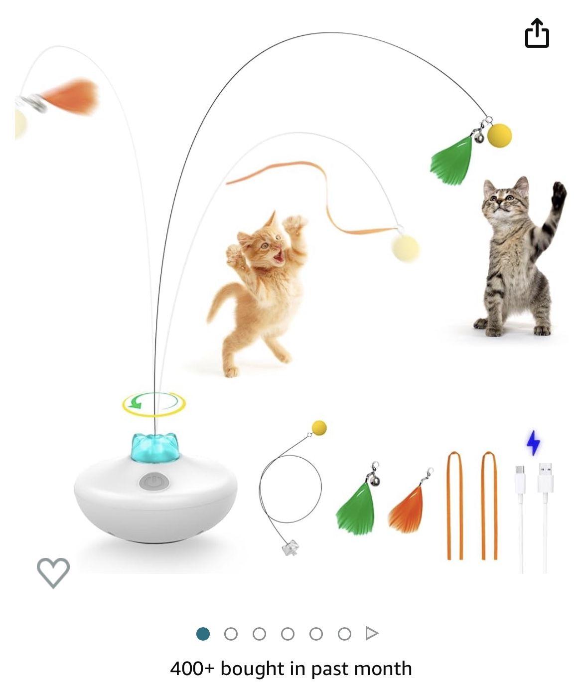 Rotating Cat Toy