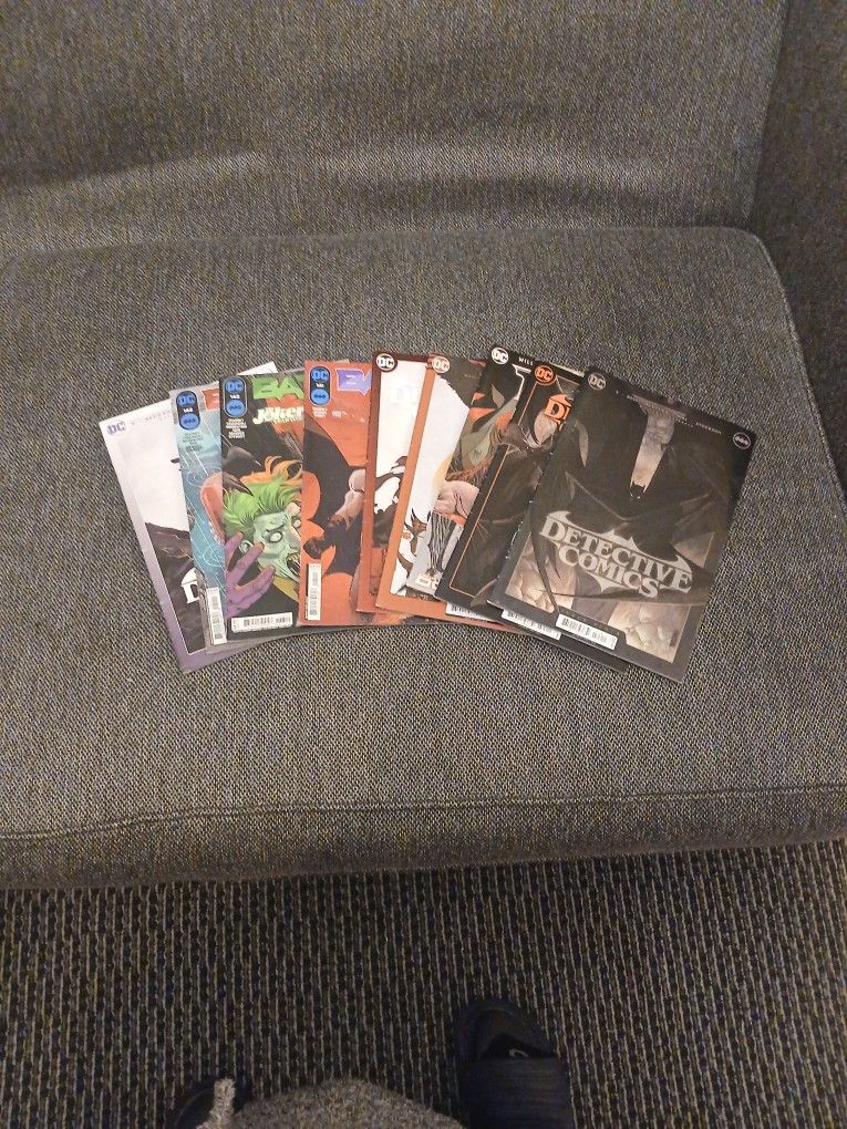 DC Comic Books.