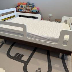Toddler Bed & Mattress 