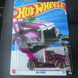 Hot Wheels 2025 Case E Rig Storm RTH Treasure Hunt