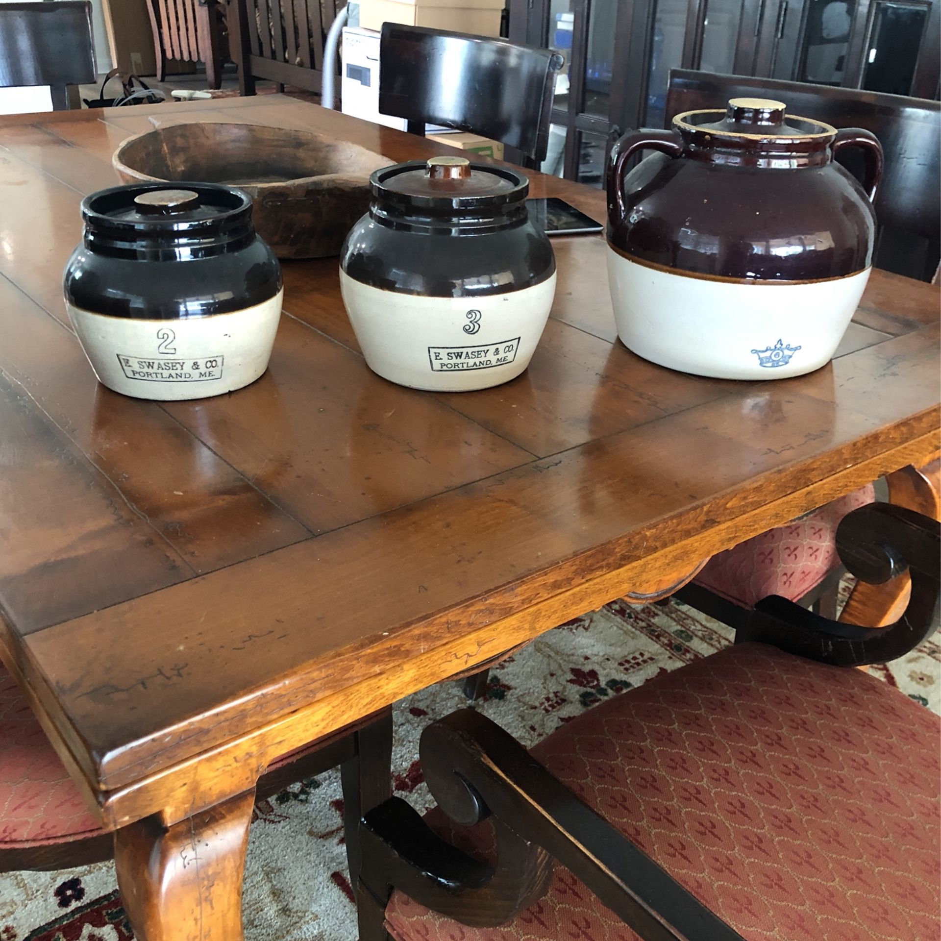 Bean Pot Crocks Antique
