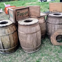 Old Liquor Barrels