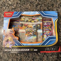 Mega Kangaskhan EX Box Pokeman Card