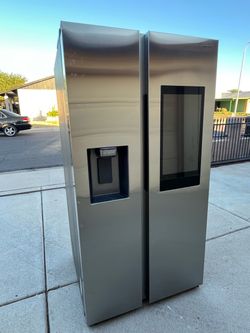 Refrigerator Samsung Stainless Steel