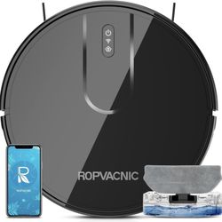 Robot Vacuum and Mop Combo with 4000Pa Suction