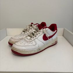 Nike Air Force 1 Low '07 Next Nature, White Volt Gym Red