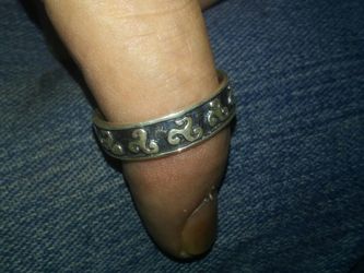 Band sterling silver. Size 12.5