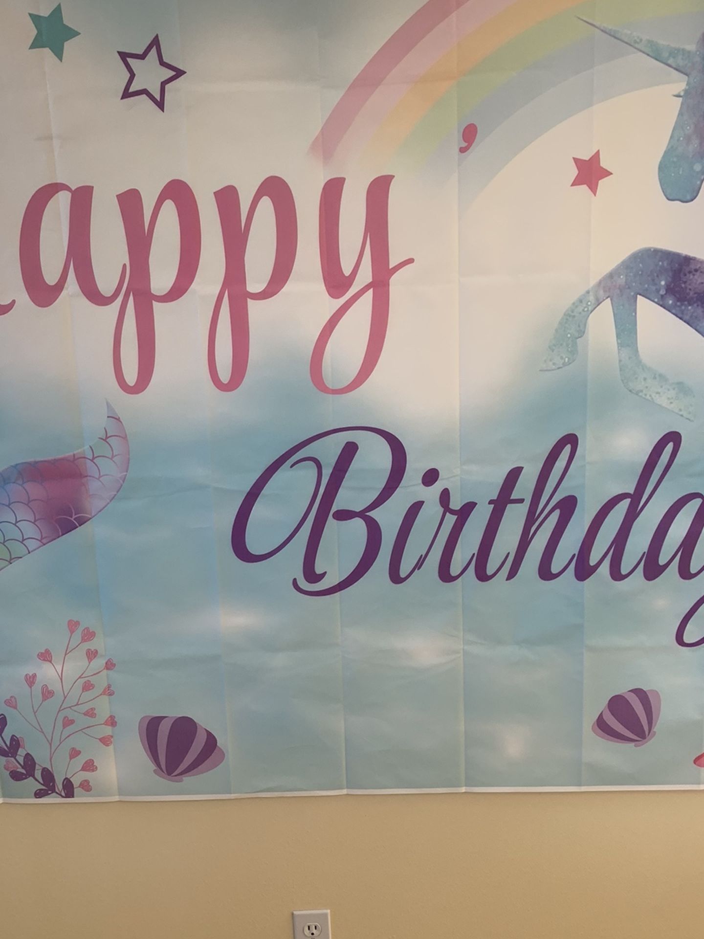 Party Supplies Unicorn Or Mermaid