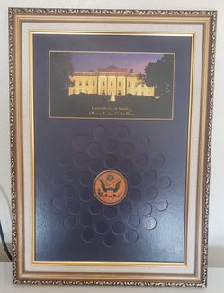 USA presidential dollars coin holder