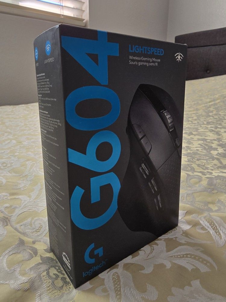 Logitech - G604 LIGHTSPEED Wireless Optical Gaming Mouse with 25000 DPI HERO sensor - Black