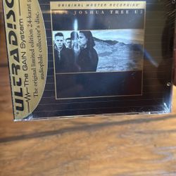 New U2 THE JOSHUA TREE MFSL GOLD CD FACTORY SEALED Mobile Fidelity  UltraDisc