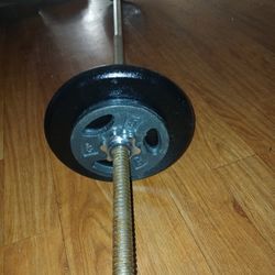 Barbell  Pesa De  Barra  75