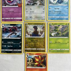 Pokemon TCG Mix Lot Classic Col Fushion Strike , Evolving Skies 7 Cards LP To NM