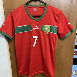 Ziyech Morocco Jersey Youth Large