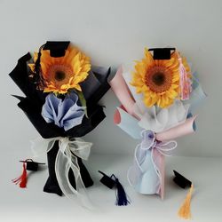 Special Sunflowers Graduation Bouquet 💐 