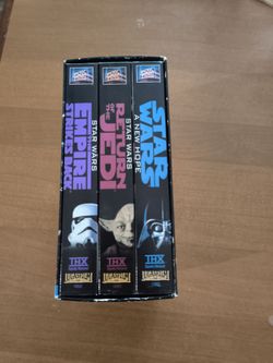 VHS Star Wars Trilogy