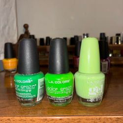 L.A. Colors Color Craze Nail Polish Set of 3
