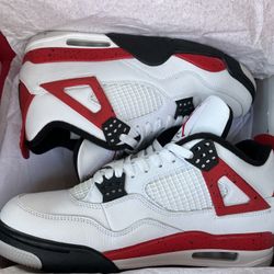 Jordan 4 Red Cement Size 10