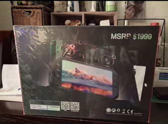 Brand new drone in box
