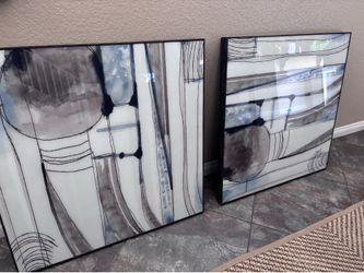 Modern Abstract Framed wall art