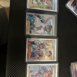 Japanese Pokémon Full Art Trainer Lot 