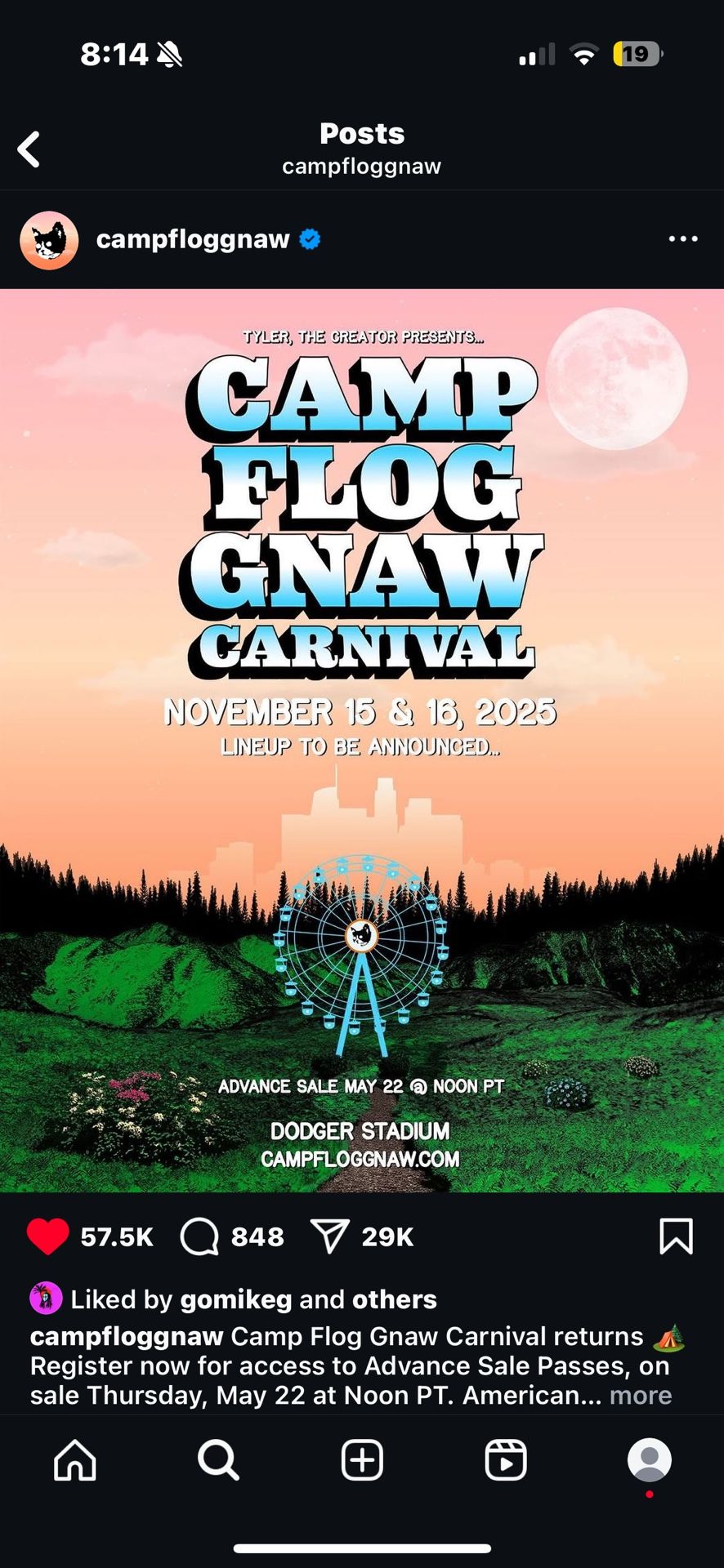 camp flog gnaw 2 day GA