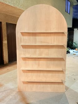 Backdrop Wood Collapsible With Removable Shelves