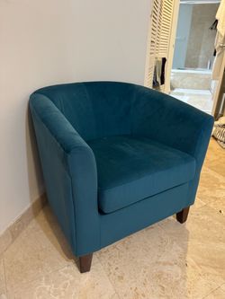 Teal Accent Chair